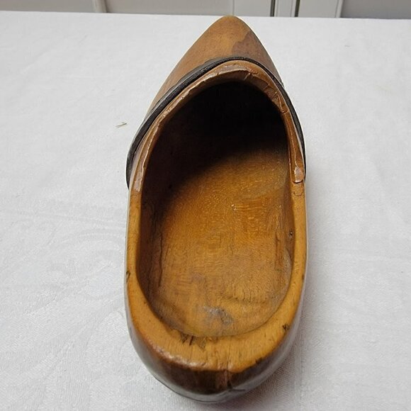 Vintage Child's Wooden Shoe/Clog - Unique and Rare - Super Cute - Picture 7 of 10